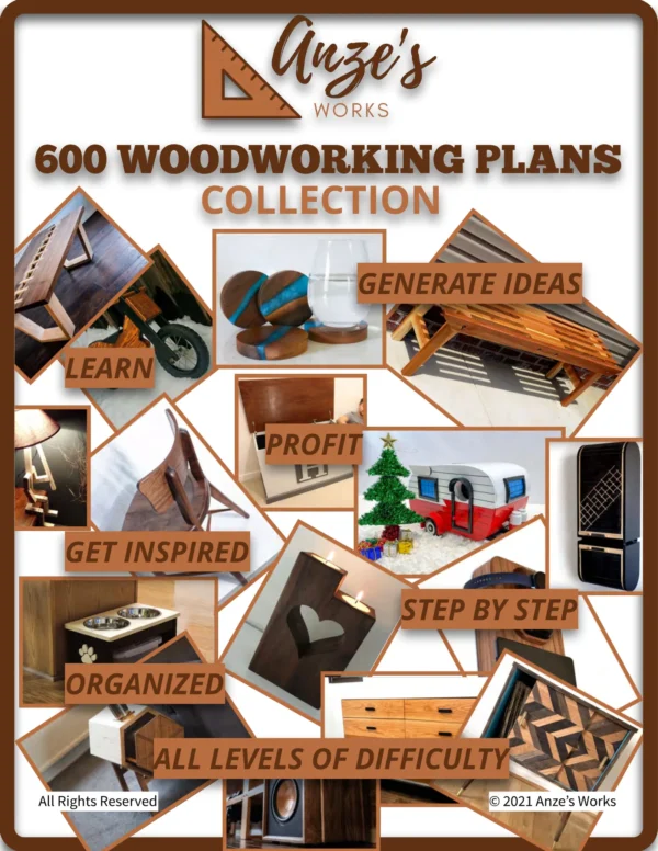 600 Woodworking Plans (Step by Step Guides) + Marketing Guide for Woodworkers - Image 2